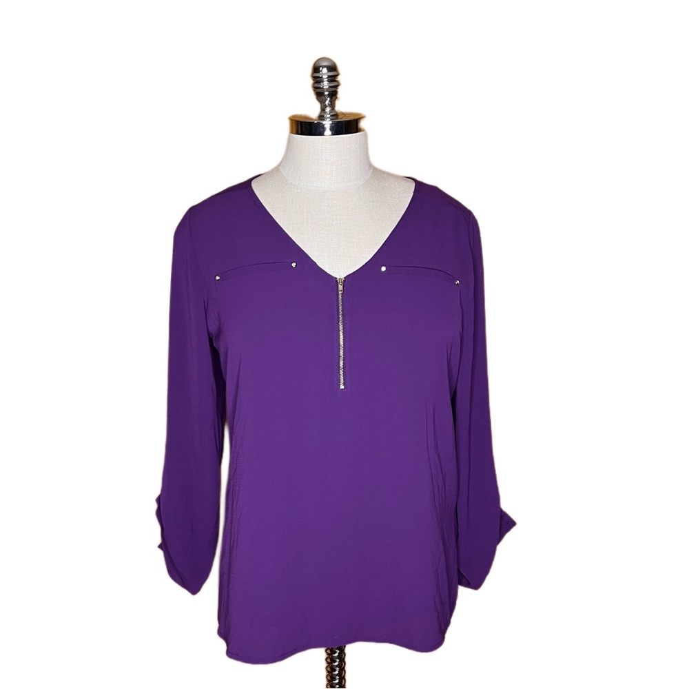 Simply Emma Purple Blouse
